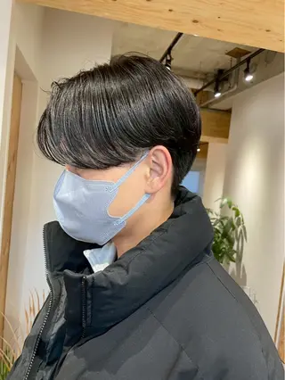 ショート パーマ メンズ 雪音/美髪縮毛矯正 /ニュアンスパーマのヘアスタイル