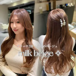 ロング 谷 亜澄のヘアスタイル