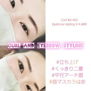 マツエク・マツパ アイブロウ shalm hair lounge所属・風間 莉緒のマツエク・マツパデザイン