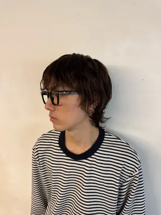 パーマ メンズ 角南 莉朱のヘアスタイル