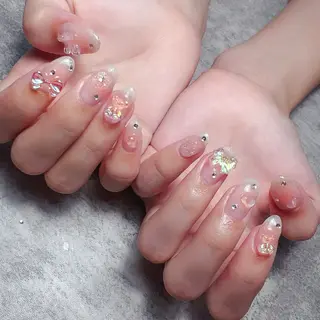 ミディアム めぐみのネイルサロン 惠のネイルデザイン