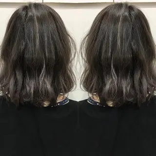 ミディアム カラー 寺内 紳悟のヘアスタイル