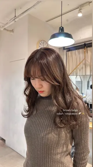 ロング カラー Lomalia Rukaのヘアスタイル