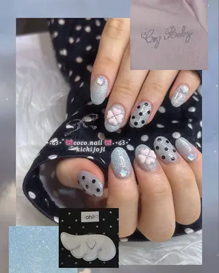 ネイル lili.nail y2k/ワンホンのネイルデザイン