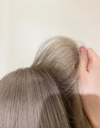 カラー マンツーマン施術🌷 透明感/HIKARIのヘアスタイル