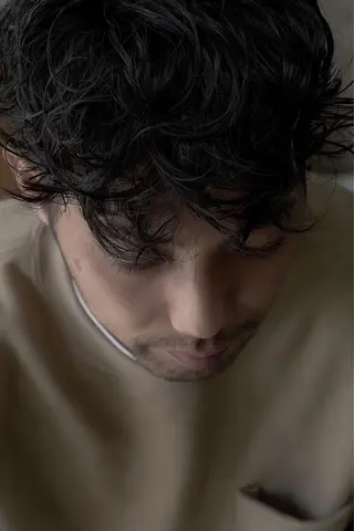 ショート パーマ メンズ glunge所属・🎩glunge🎩 AYA💄のヘアスタイル