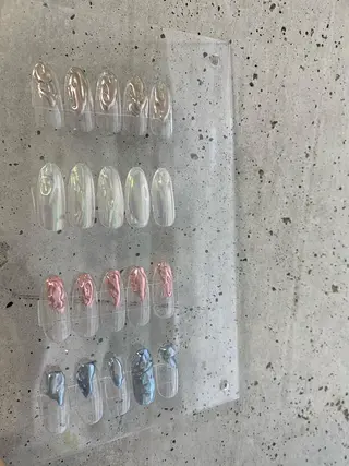 ネイル Ray. ／綺麗目ニュアンスのネイルデザイン