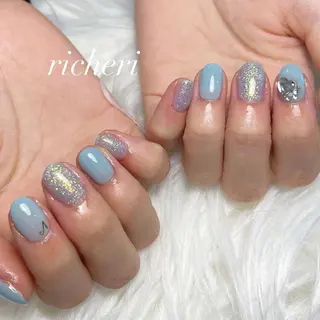 ミディアム ネイル richeri beautyのネイルデザイン