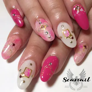 ネイル 小尾 栞のネイルデザイン