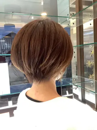 ショート 鈴木 千恵子のヘアスタイル