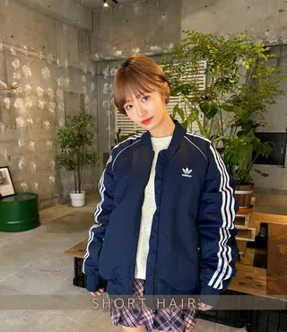 ショート 河原 亮のヘアスタイル