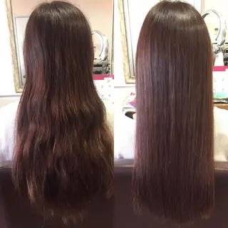 ロング 髪質改善エイジングケ ア専門美容室チアフルのヘアスタイル