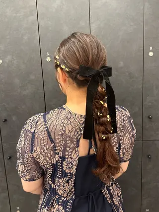 ヘアアレンジ 銀座/ヘアセット シマムラ ミホのヘアスタイル