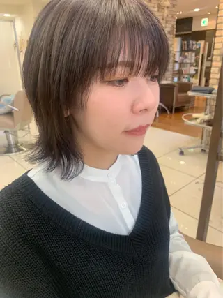 ミディアム カラー ママ美容師まつげ 🤍まき🤍のマツエク・マツパデザイン