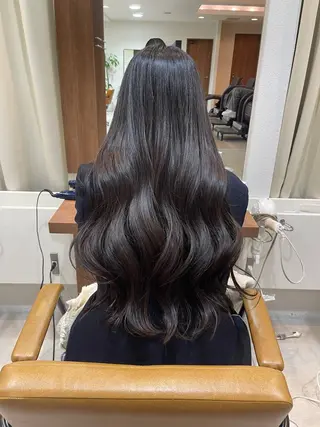 ロング カラー 髪質改善美容室Flat.千葉所属・トゥサリ/ 海外ヘア/レイヤーのヘアスタイル