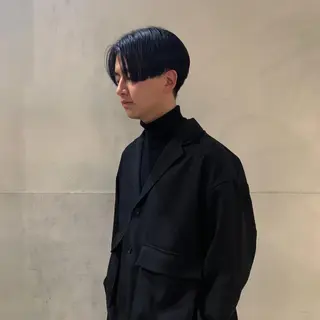 ショート メンズ 似合わせカット ケアパーマ喜来雅由のヘアスタイル