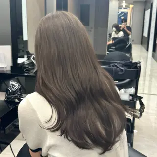 セミロング カラー HARUKI MINATO Japan SENDAI所属・🌈【透明感・韓国 ヘア】がっきー🌈のヘアスタイル