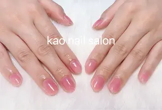 ネイル kao nail マグネット/長さだしのネイルデザイン