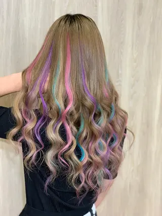 ロング ハイトーン✨艶髪💘 💘 AYANO💘のヘアスタイル