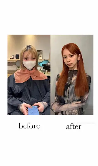 美髪・シールエクステ ホソタニリョウコのヘアスタイル