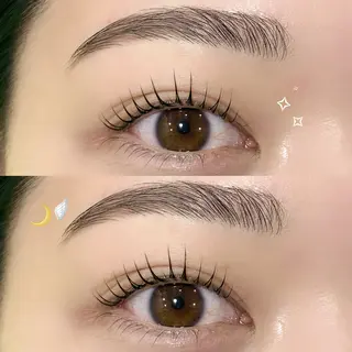 マツエク・マツパ mao 𓂃☽のマツエク・マツパデザイン