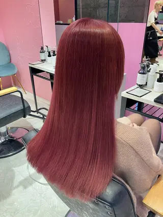 ロング カラー 宮本 楓のヘアスタイル