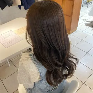 ロング カラー 🩰韓国レイヤー🩷 艶カラー🌷小栁歩美のヘアスタイル