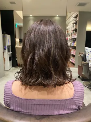 ミディアム 🍒serika 暖色カラー 🍒のヘアスタイル
