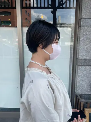 ショート カラー 高橋 みく/ minim 暖色のヘアスタイル