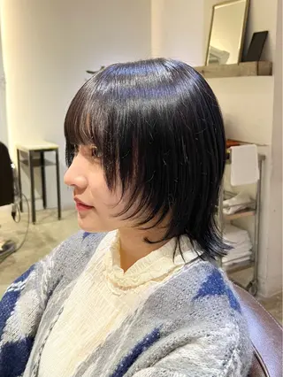 ショート カラー FERiCIA所属・ウルフカット/ 今川尚睦のヘアスタイル