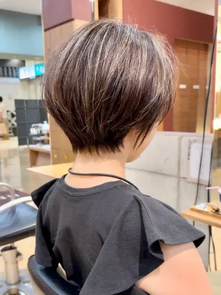 ショート カラー ショート/レイヤー /札幌/小山内のヘアスタイル