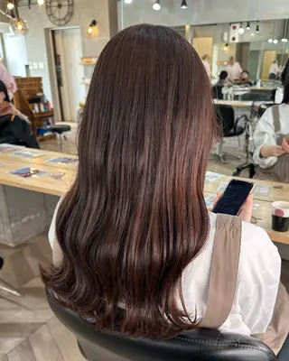 カラー Angelica 内海  遥奈のヘアスタイル