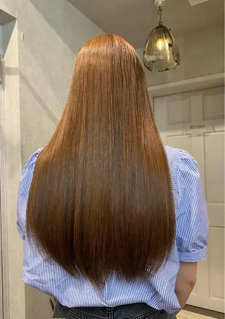 ロング カラー お洒落カジュアル🍃 まなとのヘアスタイル