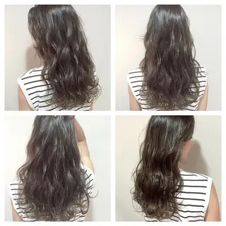 セミロング カラー ヘアアレンジ 指名支持率NO.1 スタイリストのヘアスタイル