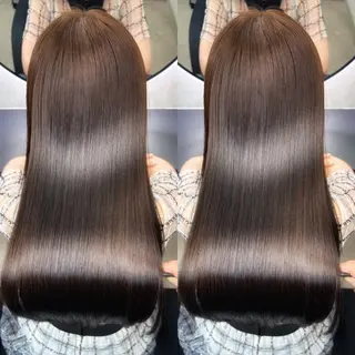 ロング カラー 新宿/美髪矯正 髪質改善/韓国風山本のヘアスタイル