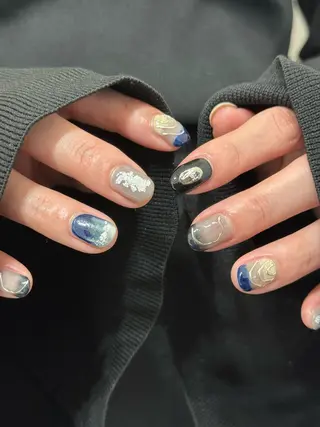 ネイル kiii.__ ✴︎*のネイルデザイン