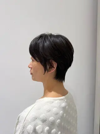 ショート 佐々木 麻衣のヘアスタイル