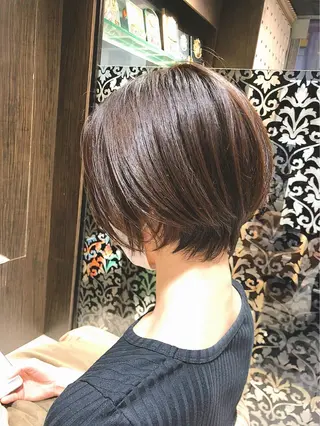 ショート カラー 清水 義久のヘアスタイル