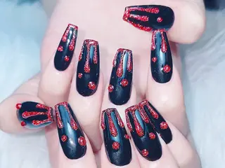 ロング ネイルプリンセス所属・princess 木戸　唯のネイルデザイン