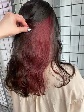 カラー AYANE 韓国ヘア /レイヤーカットのヘアスタイル