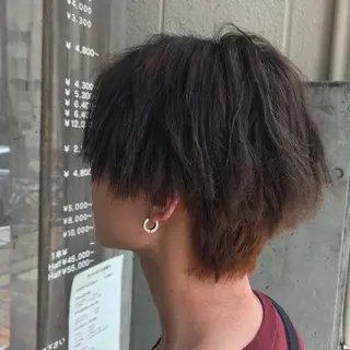 ミディアム パーマ メンズ AOI✩⡱ y2kネイルのネイルデザイン