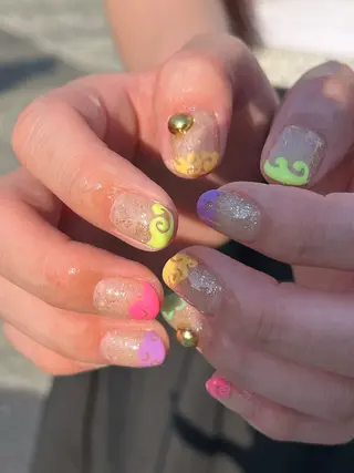ネイル nail salon supe_所属・supe_ シイナのネイルデザイン