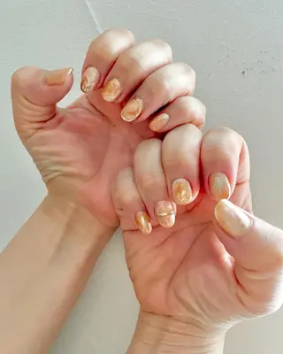 ネイル 甲府市徳行 🧸prunelleのネイルデザイン