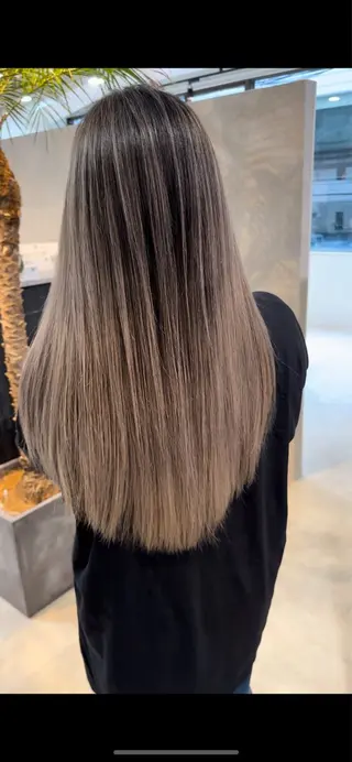 ロング 心斎橋/ワンカラー/ 海外ヘア/木田哲平のヘアスタイル