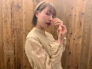ショート カラー ✂︎岡根 京花✂︎のヘアスタイル