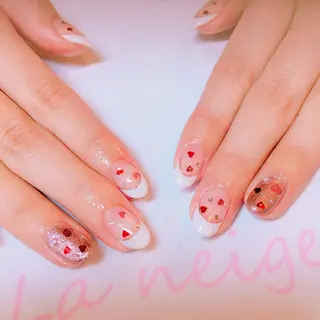 ネイル La neige* yuki 🥯🍑のネイルデザイン