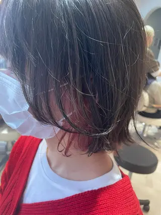 ロング パーマ カラー ヘアアレンジ 初めでも安心🌟 newi町田✂のヘアスタイル