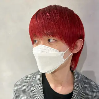 カラー メンズ デザインカラー/パー マ🦖外岡咲希🦖のヘアスタイル