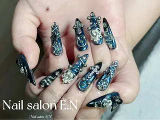 ネイル E.N🦋 長さ出し/持ち込みのネイルデザイン