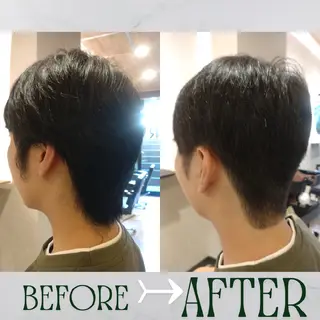 ショート メンズ GR 髪質改善トリートメント×ヘッドスパ【ジーアール】所属・🌺中村🌺毎日楽し くなる髪をご提案✨のヘアスタイル